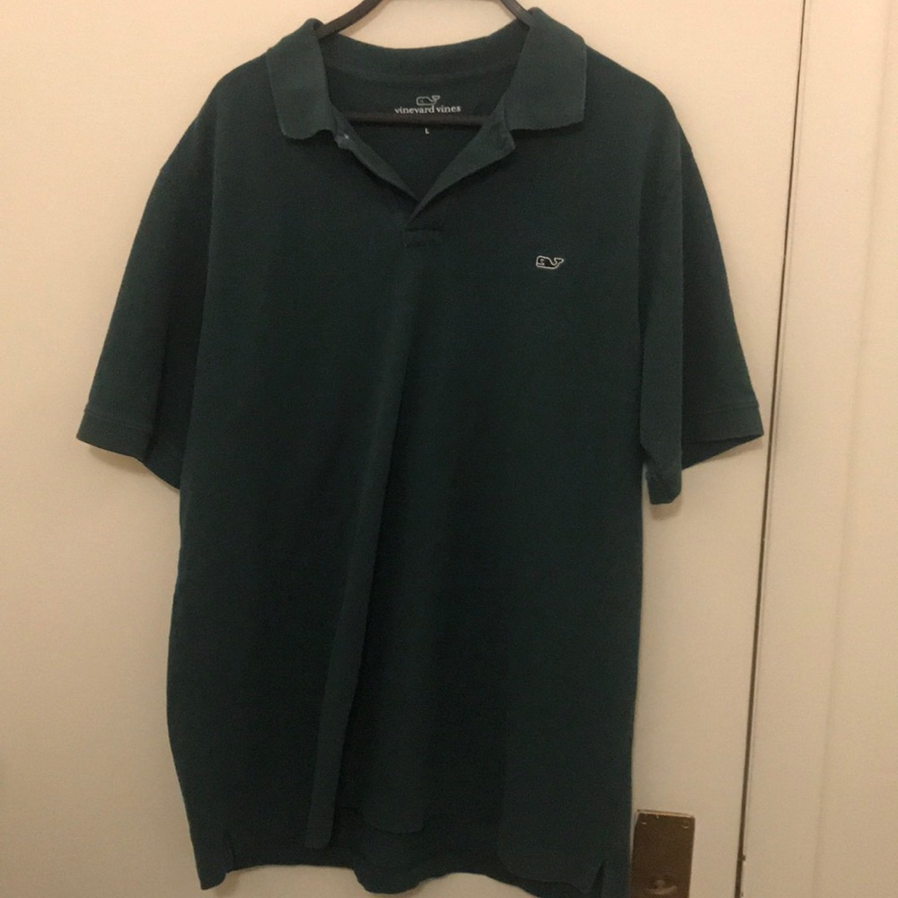 Green Vineyard Vines Classic Fit Polo